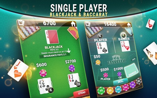 Judi Blackjack & Baccarat - Casino Card Game